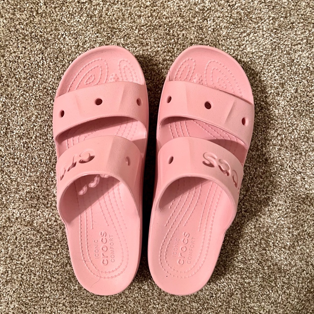 Pink CROCS